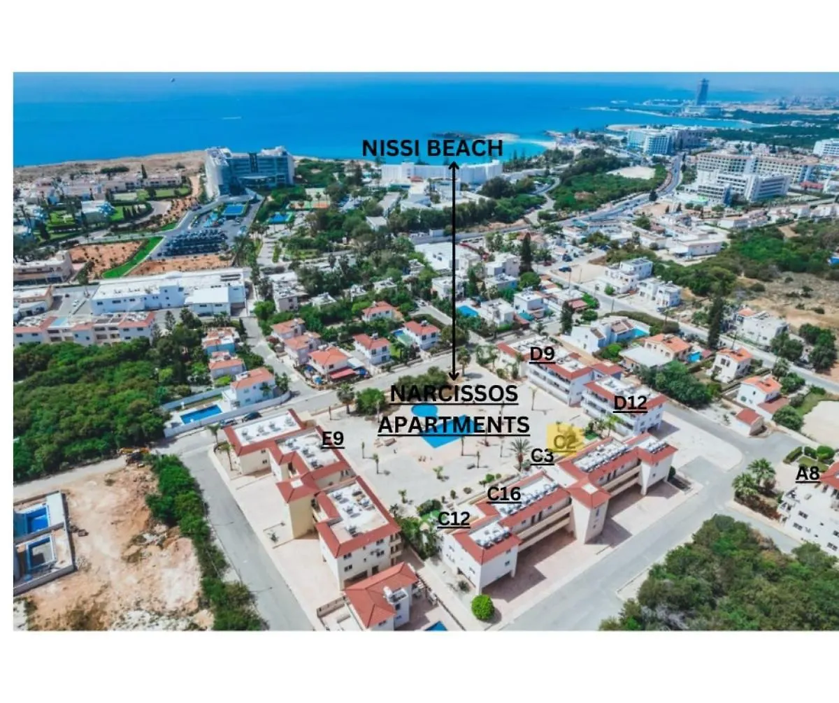 Narcissos 'Nissi Beach' Apartment C5 Agia Napa Cyprus
